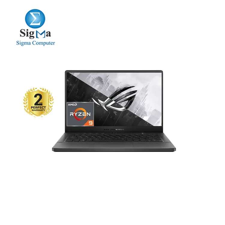 ASUS ROG Zephyrus G14 GA401QM-K2012T Gaming Laptop - AMD Ryzen 9 5900HS -16GB-1TB SSD- NVIDIA RTX 3060 6GB-14.0-Inch WQHD 120Hz-Win10