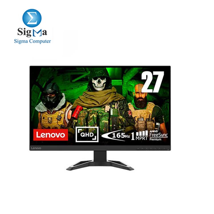 Monitor Lenovo G27q-30 27 inch Gaming Monitor 2560x1440 165Hz VA 1ms 123 sRGB 90 DCI-P3