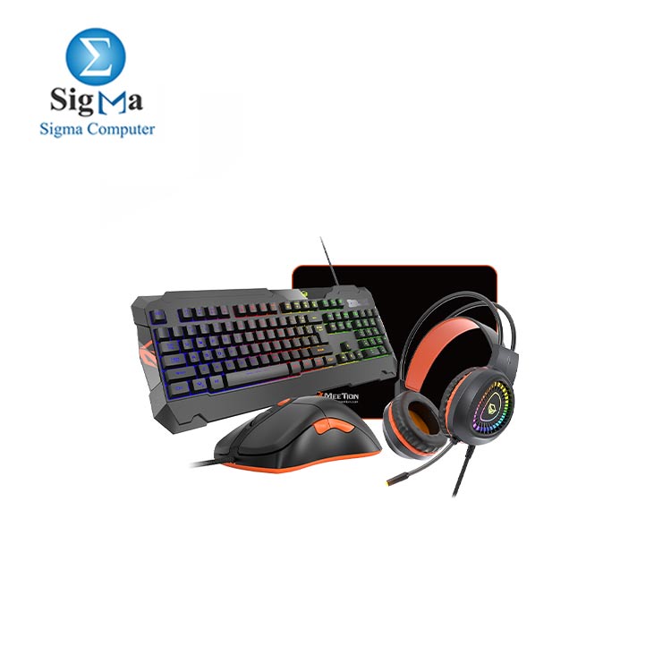 MEETION C505 Gaming Mouse Keyboard and Headset Combo with Mouse Pad  