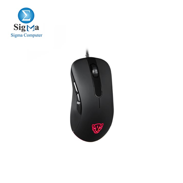 MOTOSPEED V100 RGB Backlight Gaming Mouse ( 400 ~ 6200 DPI ) Black