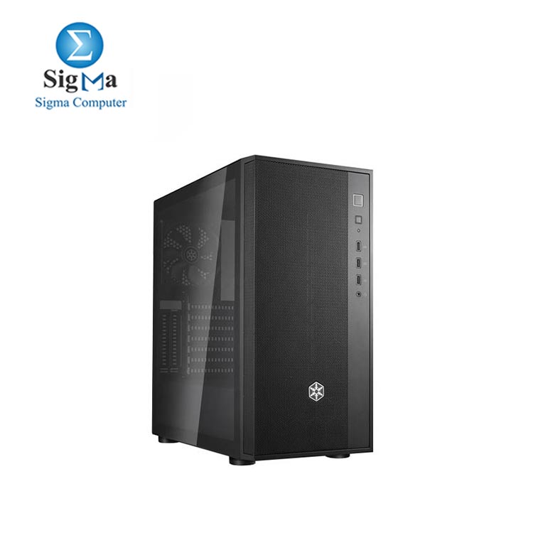 Silver Stone FARA R1 V2 Stylish and distinct tempered glass mid tower ATX chassis + PUS 700W 80 PLUS