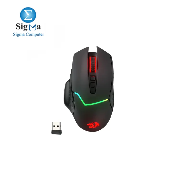  Redragon M690 PRO Wireless Gaming Mouse  8000 DPI Wired Wireless Gamer Mouse w  Rapid Fire Key  8 Macro Buttons  Ergonomic Design for PC Mac Laptop