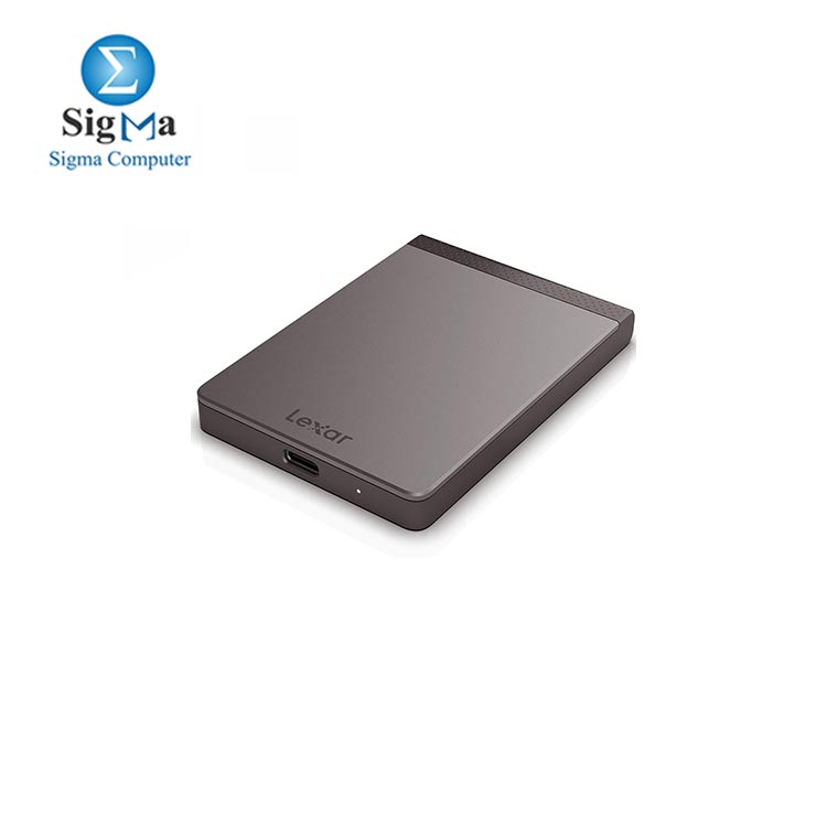 Lexar SL200 1TB Portable SSD, External SSD, Up to 550MB/s Read, 400MB/s Write, USB Type-C