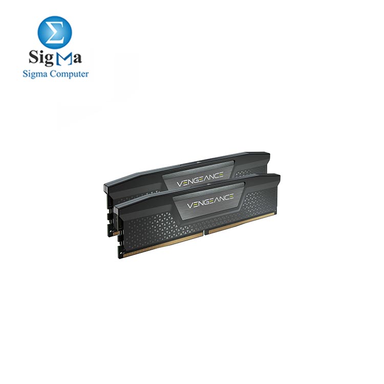CORSAIR 32G-VENGEANCE® 32GB (2x16GB) DDR5 DRAM 5200MT/ Memory Kit — BLACK
