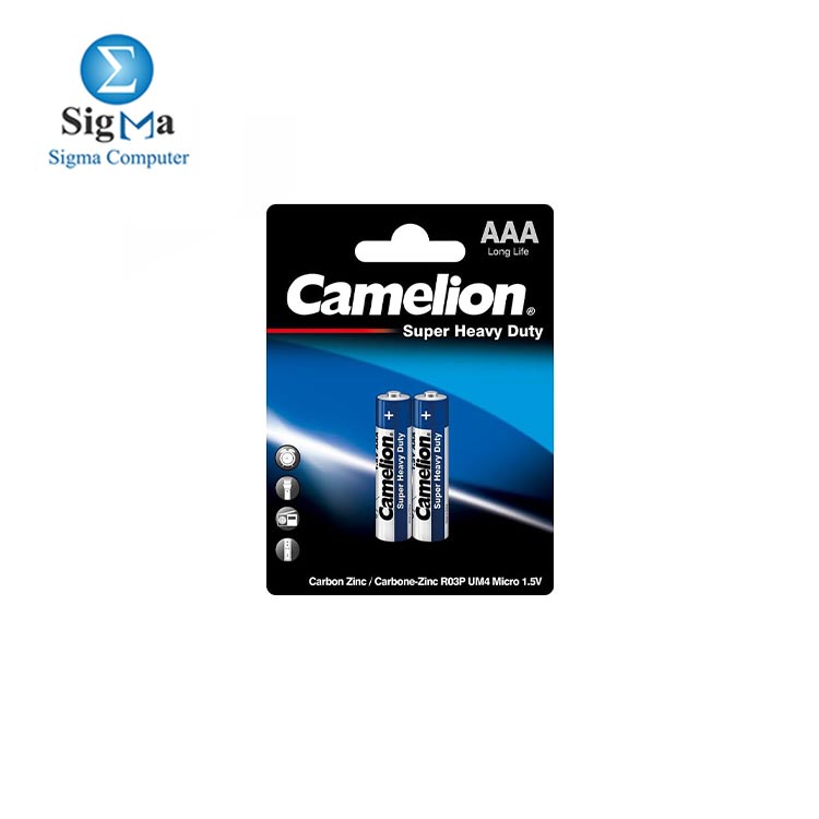 Camelion 2-Piece Super Heavy Duty R03P-BP2B Batteries
