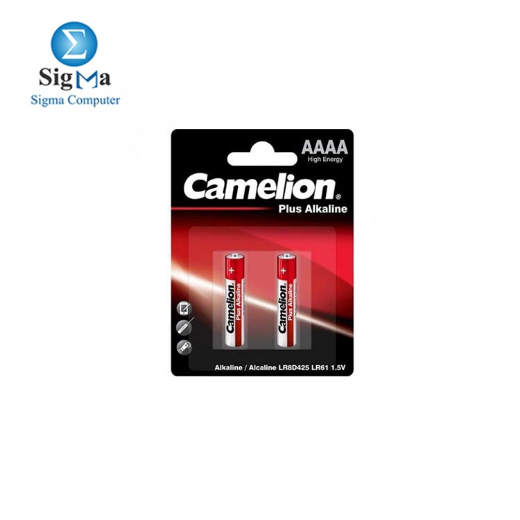 Camelion Battery PLUS AIKALINE-RED AAAA-LR8D425-BP2-2PC-CARD