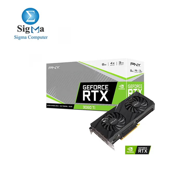 PNY GeForce RTX™ 3060 Ti 8GB VERTO Dual Fan (LHR)