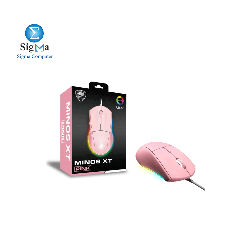 COUGAR MINOS XT gaming Mouse Pink  ADNS-3050 