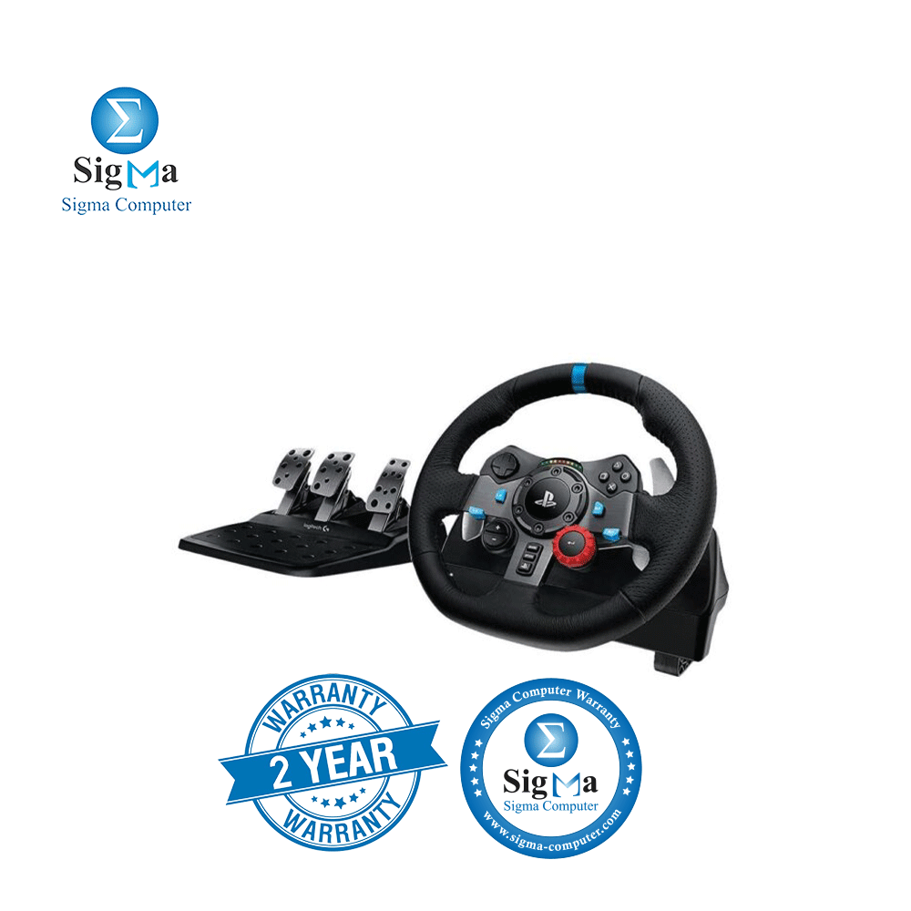 Logitech G29 Driving Force Racing Wheel PS4   PS3   Powered USB port   Windows