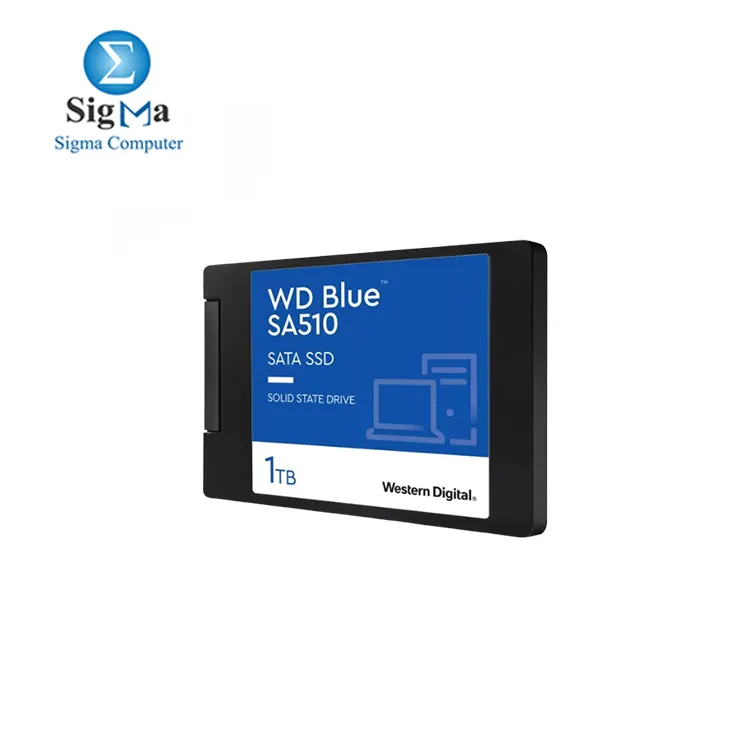 Western Digital 1TB Blue SA510 SATA SSD 2.5    7mm up to 560 MB S.