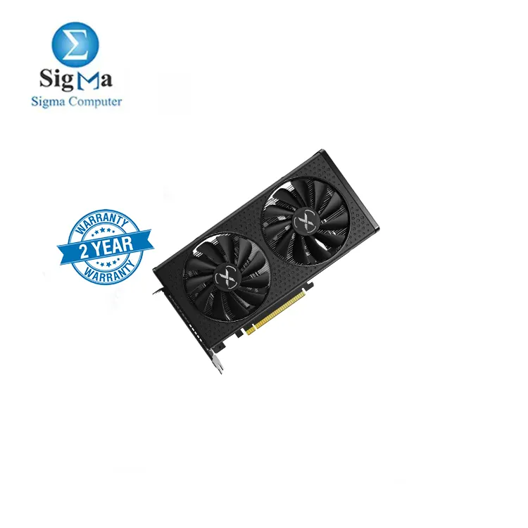  XFX SPEEDSTER SWFT 210 RADEON RX 7600 CORE Gaming Graphics Card with 8GB GDDR6 HDMI 3xDP, AMD RDNA™ 3