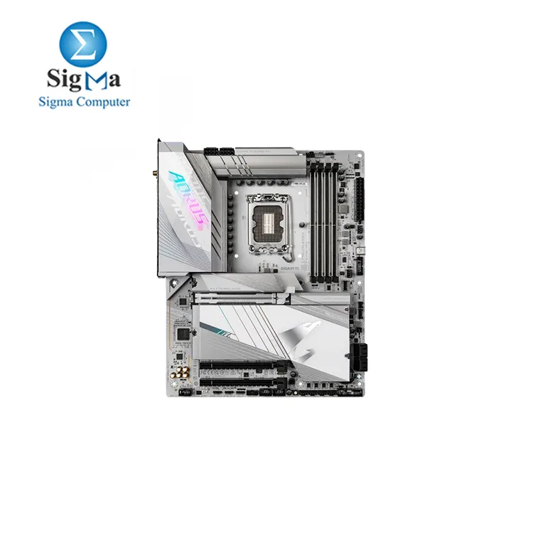  GIGABYTE Z790 AORUS PRO X LGA 1700 ATX DDR5 Motherboard — 5* M.2, PCIe 5.0, USB 3.2 Type-C, Wi-Fi 7, 5GbE LAN, Q-Flash Plus, EZ-Latch Plus