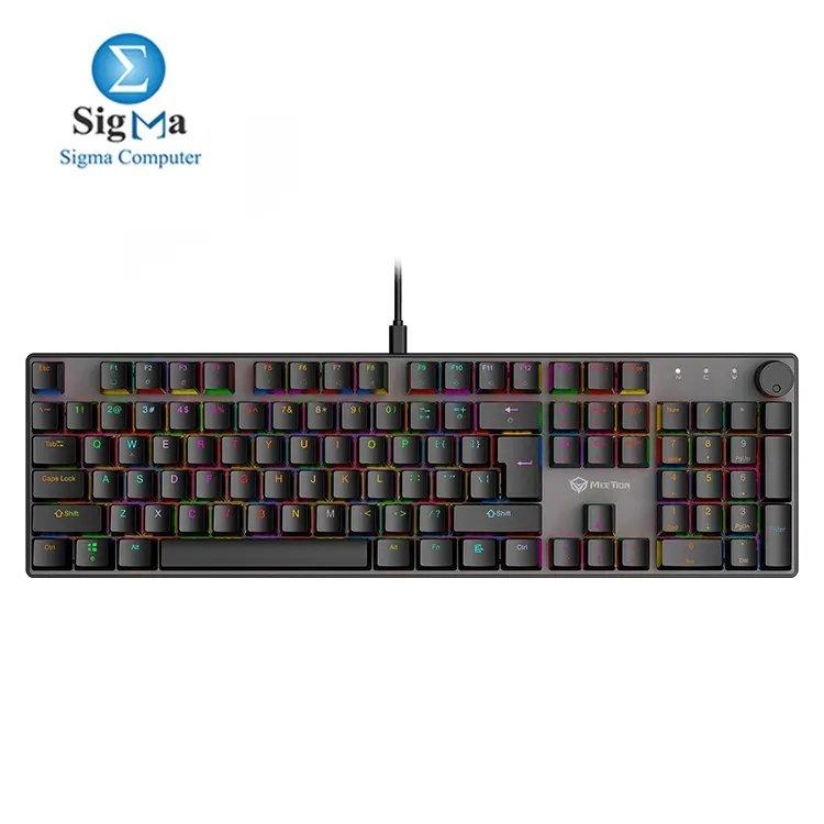 MEETION MK009PRO Red switch Arabic Mechanical Keyboard - Main view
