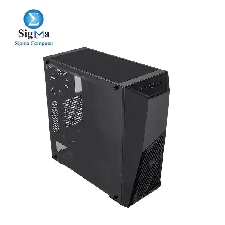 Cooler Master MASTERBOX K501L + PK600W Elite V3 PSU - Main view