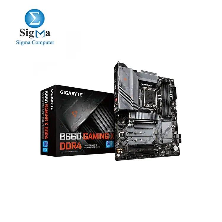 Gigabyte Intel B660 GAMING X DDR4 Motherboard - Main view