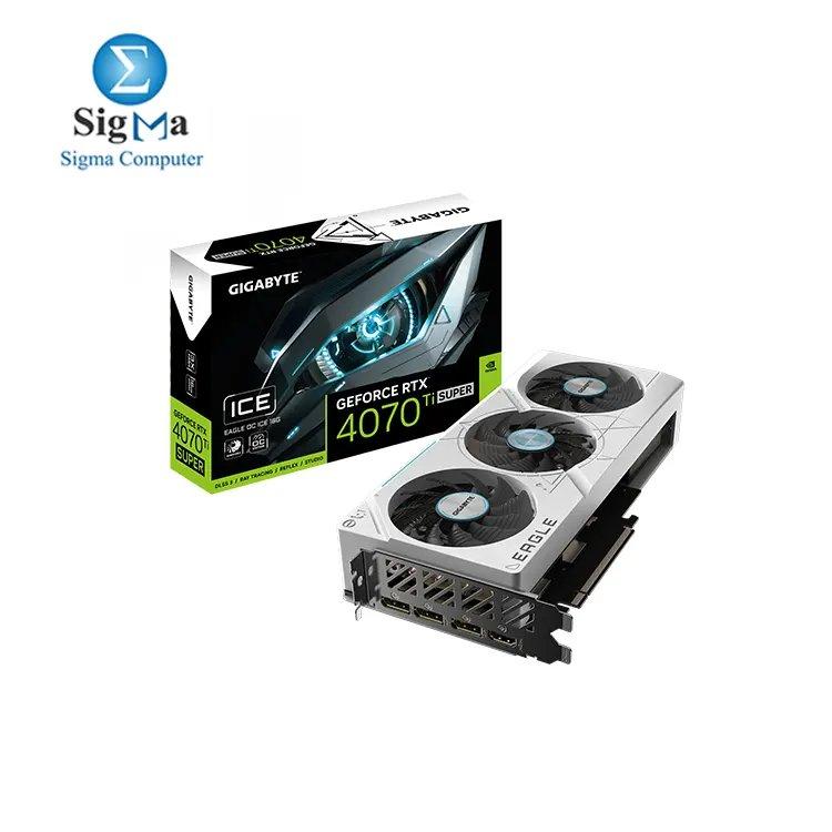 Gigabyte GeForce RTX 4070 Ti SUPER EAGLE OC ICE 16G - Main view