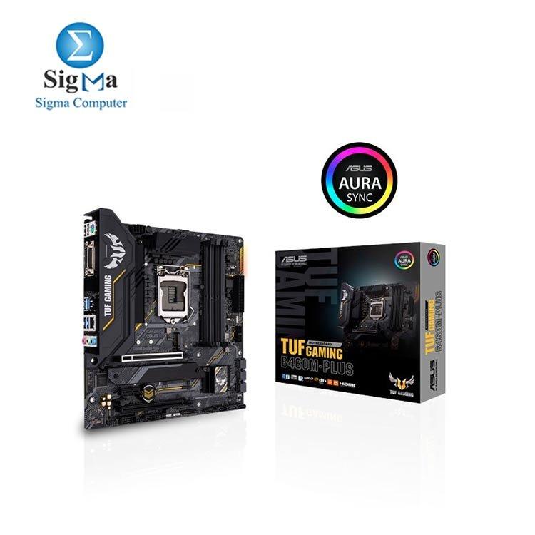 ASUS TUF GAMING B460M-PLUS MOTHERBOARD - Main view