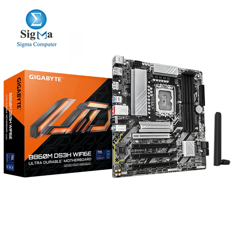 GIGABYTE B860M DS3H WIFI6E (rev. 1.x) - Main view