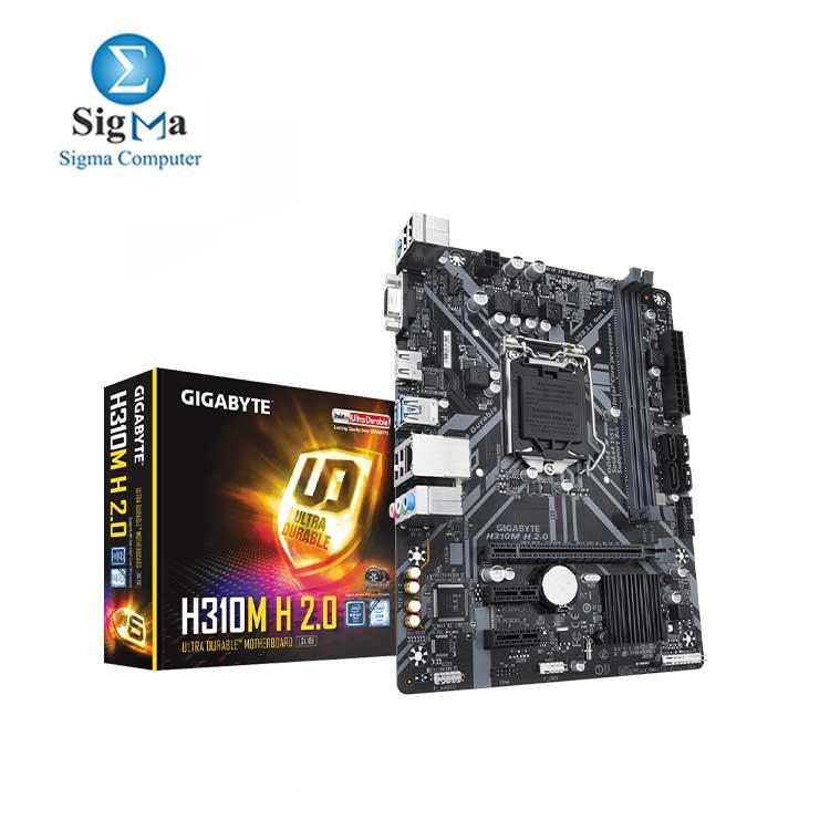 GIGABYTE H310M H 2.0 Motherboard - Main view