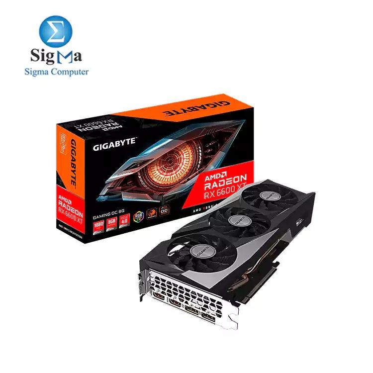 GIGABYTE Radeon™ RX 6600 XT GAMING OC 8G - Main view