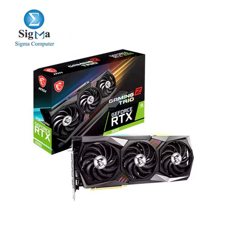 MSI GeForce RTX™ 3080 GAMING Z TRIO 10G LHR - Main view