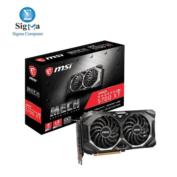 MSI Radeon RX 5700 XT MECH OC 8G DDR6 - Main view