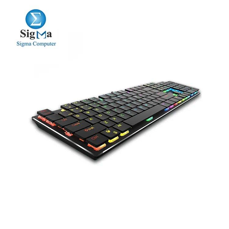 MEETION MK80 Ultrathin Mechanical Keyboard Blue switch - Main view