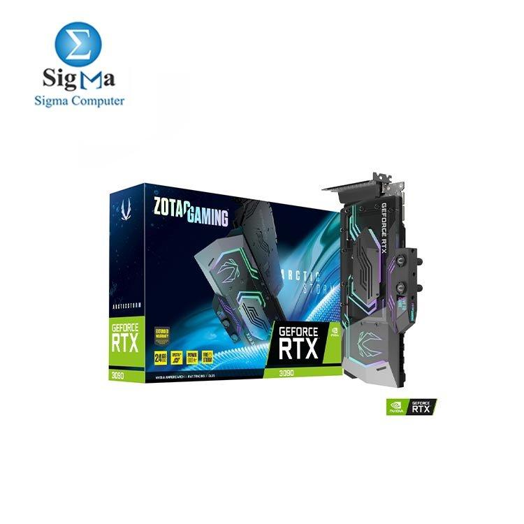 ZOTAC GAMING GeForce RTX 3090 24G DDR6  ArcticStorm - Main view