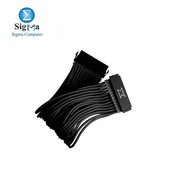 XIGMATEK I CABLE MB24P BLACK PSU Cable COVER - Main view