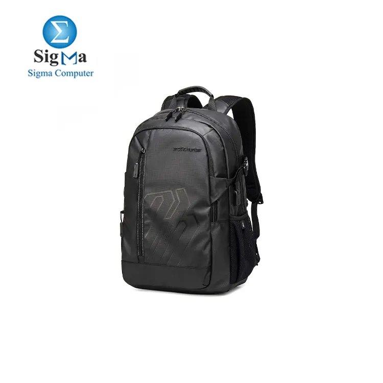 Arctic hunter B00387 Travel Laptop Backpacks Black - Main view