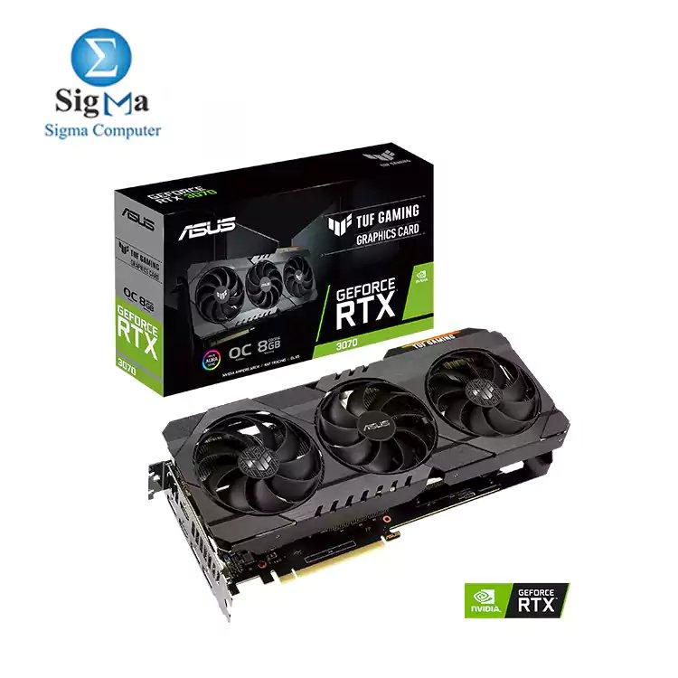 ASUS TUF GAMING NVIDIA GeForce RTX3070 OC 8G - Main view