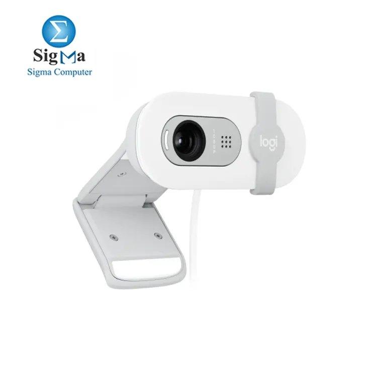Logitech Brio 100 Full HD 1080p Webcam - Off White - Main view