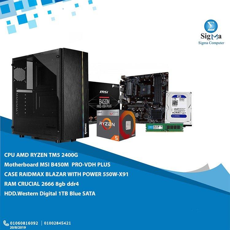 bundle 2400G With B450M  PRO-VDH PLUS - Main view