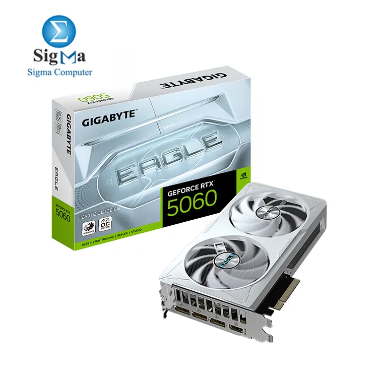 GIGABYTE GeForce RTX 5060 EAGLE OC ICE 8G - Main view