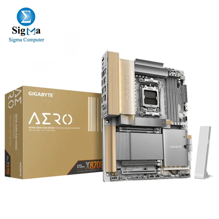 GIGABYTE AMD X870E AERO X3D WOOD 1.0 - Main view