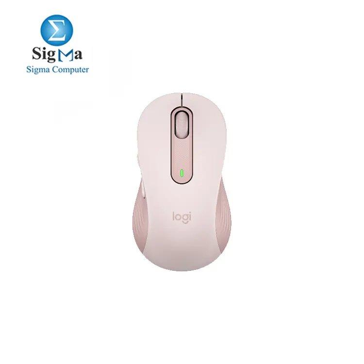 Logitech Signature M650 Wireless Mouse Rose. - Main view