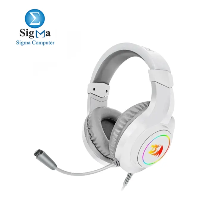 REDRAGON H260 Hylas WHITE  RGB 2x3.5mm JACK+(USB For RGB) - Main view