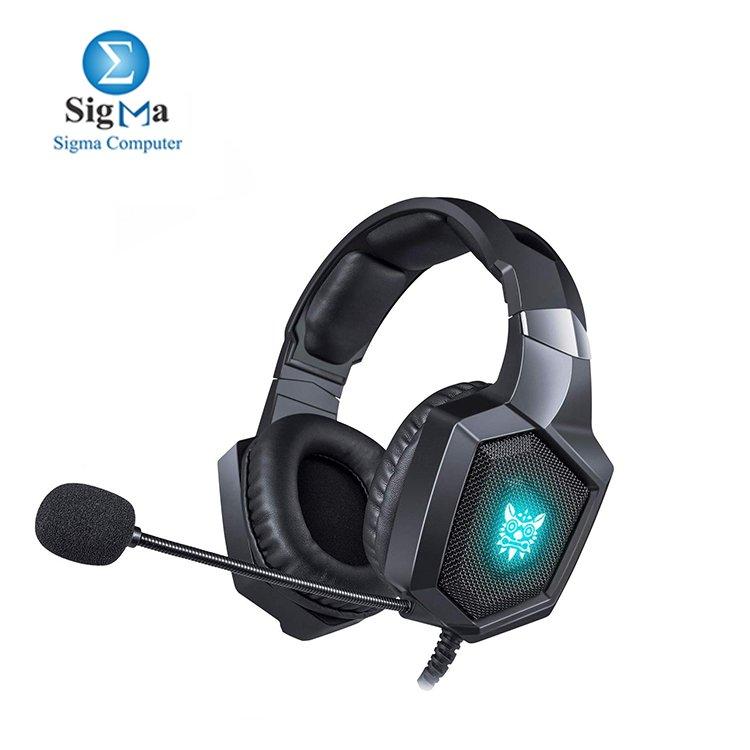 ONIKUMA K8 Wired Stereo Gaming Headphones With Mic LED Lights - Main view