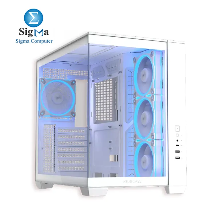 ASUS A32 PLUS White ATX Mid-Tower Case - Main view