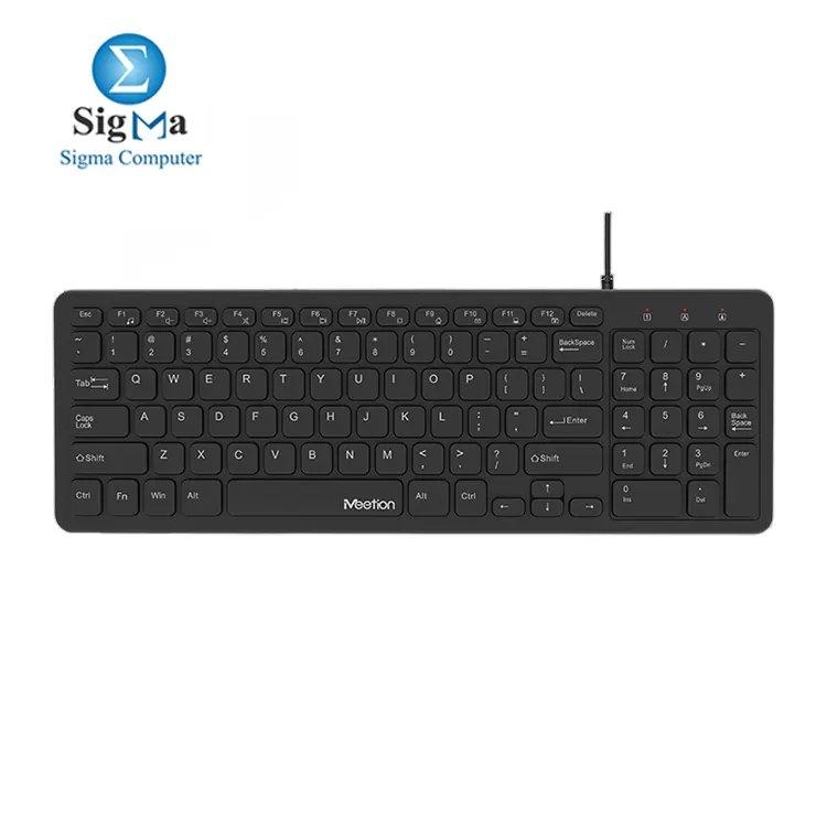 Meetion K410 Ultra Thin Wired membrane Keyboard - Main view