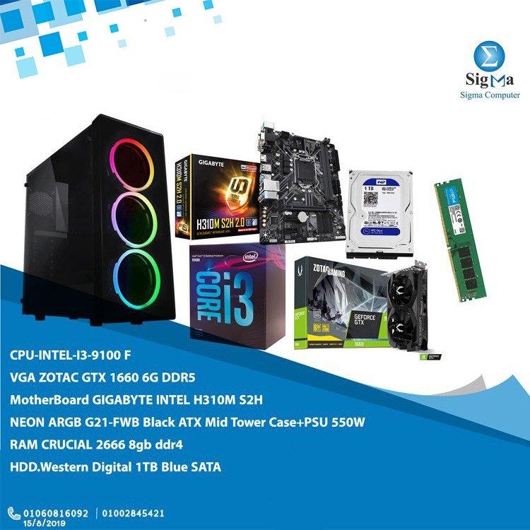 Bundle INTEL I3 9100 F - Main view