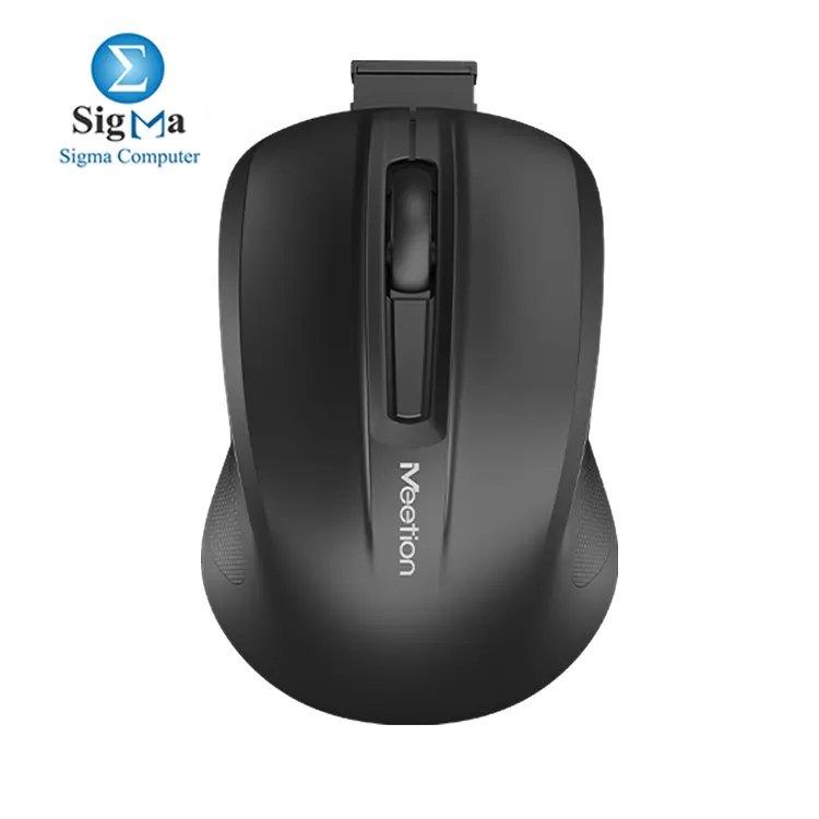 Meetion MiniGo BT 2.4G Wireless/Bluetooth With Transmission Technology Black - Main view