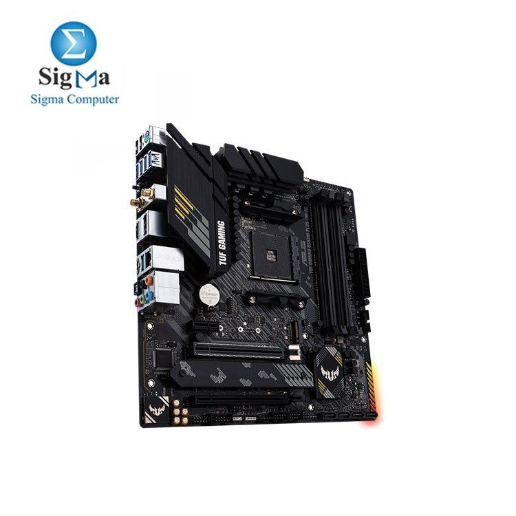 ASUS TUF GAMING motherboard AMD B550M-PLUS (WI-FI) - Main view