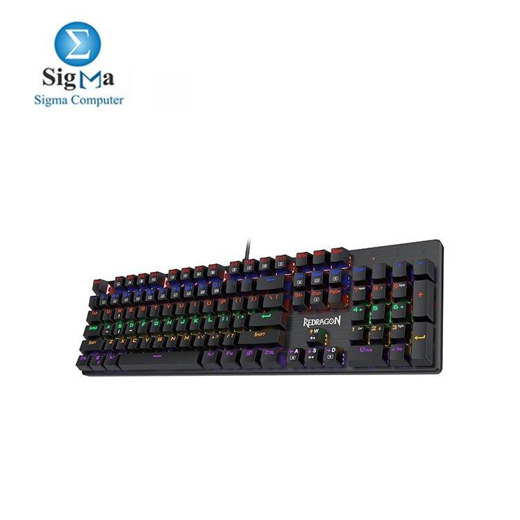Redragon K608 Valheim Gaming Mechanical Keyboard – Brown Switch - Main view