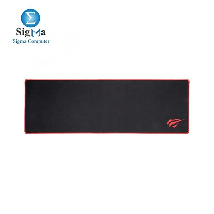 Havit HV-MP830 Gaming Mousepad: 900x300mm, 3mm thick, premium fine-mesh surface, anti-slip rubber base, durable edges. - Main view