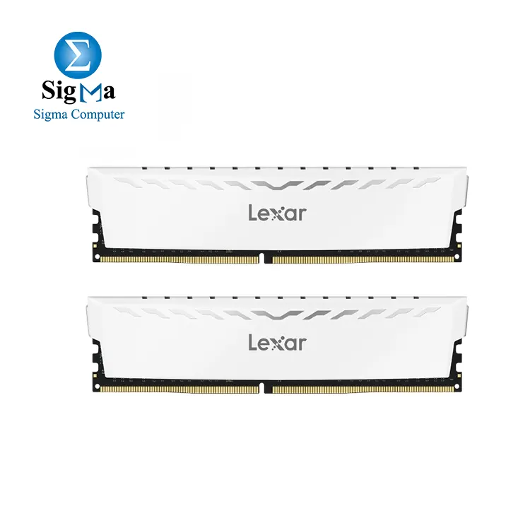 Lexar THOR DDR4 32GB Kit (2x16GB) 3600 MHz, DRAM 288-Pin UDIMM Desktop Memory, XMP 2.0 High-Performance Computer Memory, CL18-22-22-42, 1.35V (LD4BU016G-R3600GDWG) - Main view