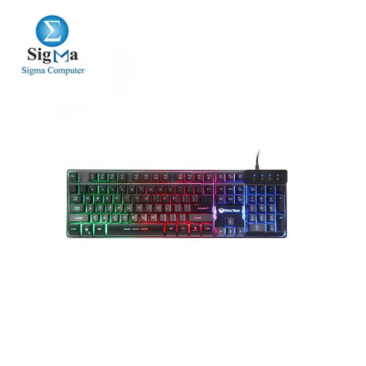 MEETION-MT-K9300-USB RAINBOW BACKLIT GAMING Keyboard - Main view