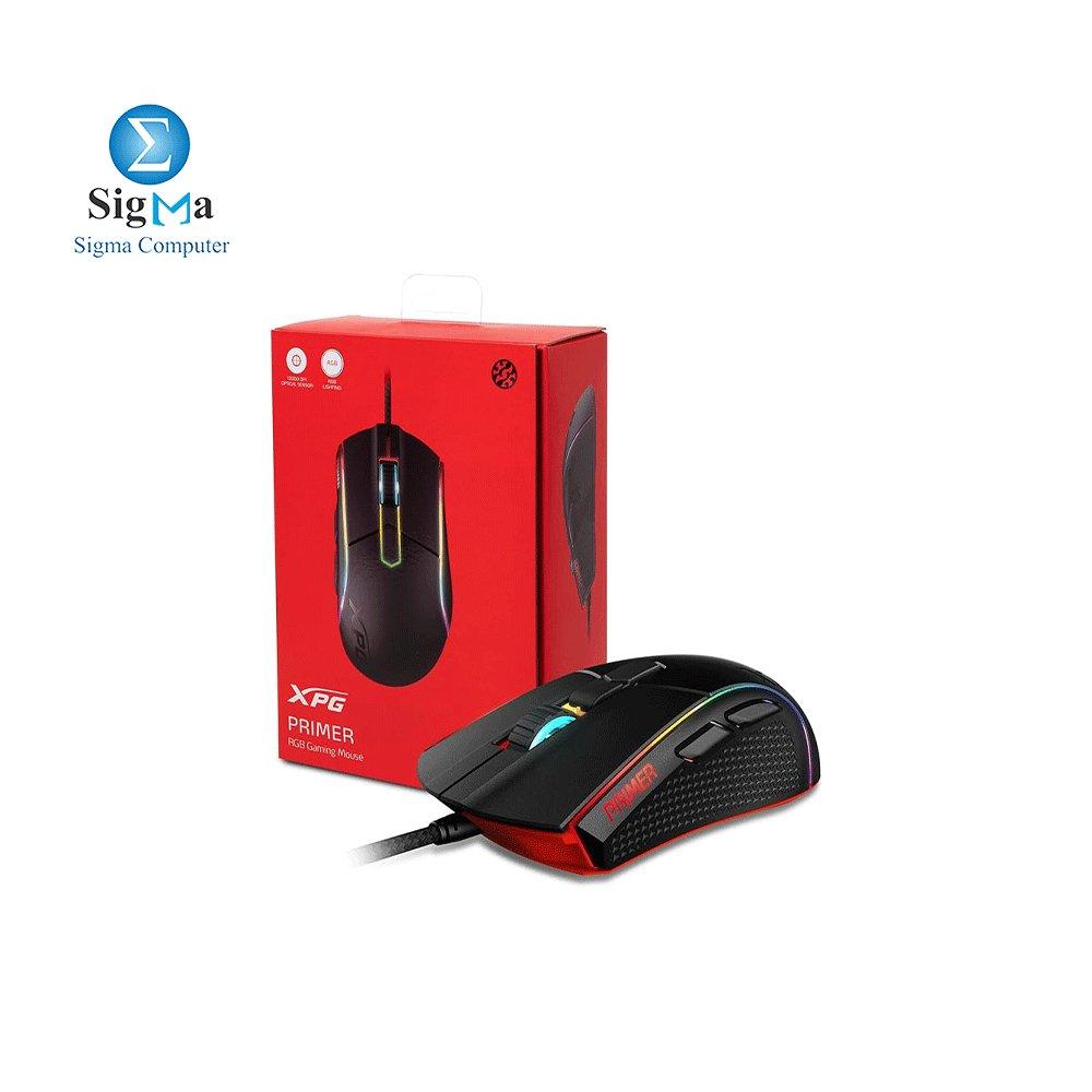 XPG MOUSE PRIMER-BKCWW RGB GAMING MOUSE - Main view