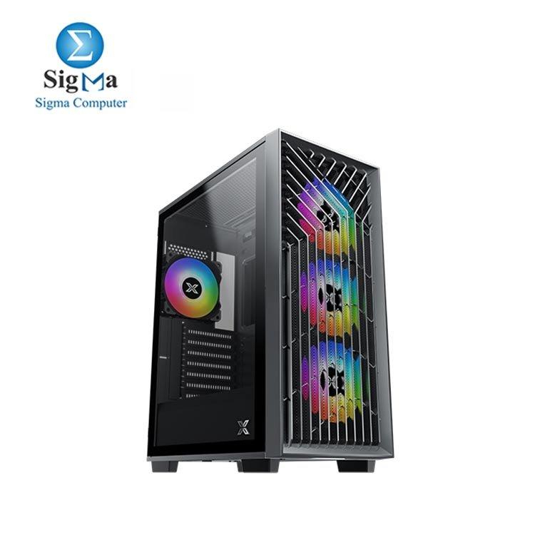 XIGMATEK LUX G MID TOWER CASE 4 FAN - Main view
