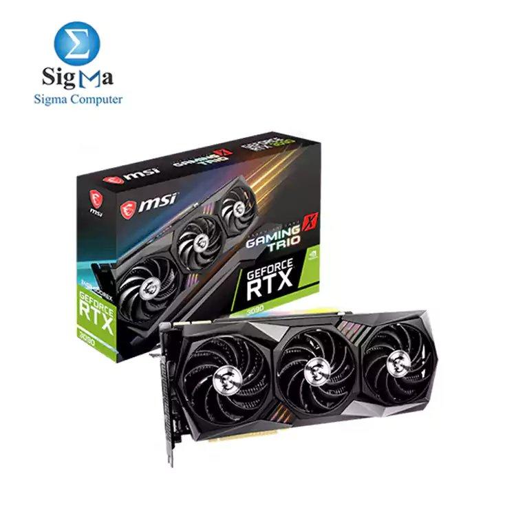MSI GeForce RTX™ 3090 GAMING X TRIO 24G 24GB GDDR6X - Main view